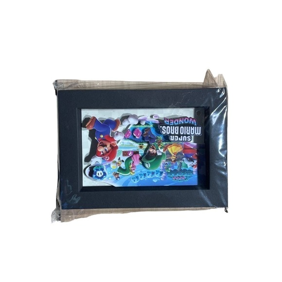 BRAND NEW! Nintendo Super Mario Bros Wonder Shadow Box Target Exclusive, SEALED - Picture 1 of 3